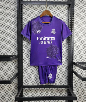 Kit enfant Real Madrid Y-3 Editions Purple 24/25