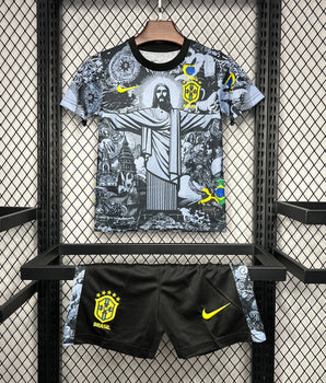 Kit enfant Brésil Corcovado Gris 2024