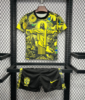 Kit enfant Brésil Corcovado Jaune 2024