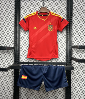 Kit enfant Espagne Domicile Retro 2012